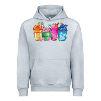 Heather Grey Easter Coffee Urban Hoodie - CowhideDigitalArt