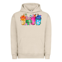 Pigment French Oak Easter Coffee Urban Hoodie - CowhideDigitalArt
