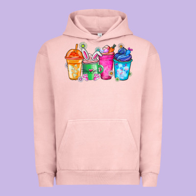 Easter Coffee Urban Hoodie Designed By Cowhidedigitalart