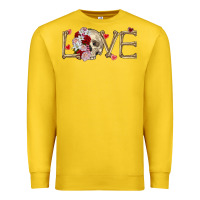 Lemon Skull love Valentine's Day Premium Sweatshirt - FaDigitalArtStudio
