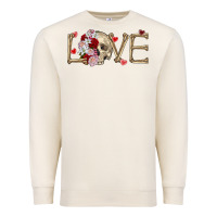 Sandshell Skull love Valentine's Day Premium Sweatshirt - FaDigitalArtStudio