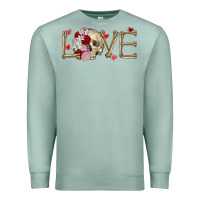 Seafoam Skull love Valentine's Day Premium Sweatshirt - FaDigitalArtStudio