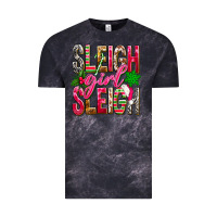 Cloud Black Sleigh girl sleigh Vintage Tee - NancyCooperArtShop
