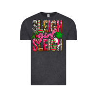 Vintage Black Sleigh girl sleigh Vintage Tee - NancyCooperArtShop