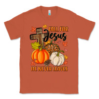 Copper fall for jesus he never leaves Classic Tee - MaliasSmallBusiness