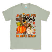 Matcha fall for jesus he never leaves Classic Tee - MaliasSmallBusiness