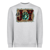 Heather Grey Oh Joy Christmas Heavyweight Sweatshirt - Bettercallsaul