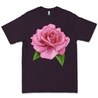 Plum Perfume Delight Rose Premium Tee - LillyAllenDesigns