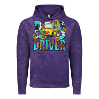 Cloud Purple bus driver Vintage Hoodie - NancyCooperArtShop