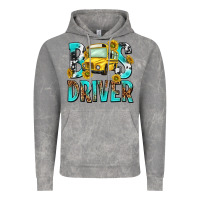 Cloud Rock bus driver Vintage Hoodie - NancyCooperArtShop