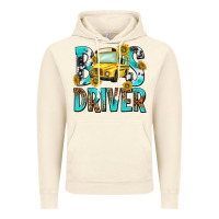 Vintage Artic bus driver Vintage Hoodie - NancyCooperArtShop