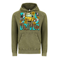 Vintage Olive bus driver Vintage Hoodie - NancyCooperArtShop