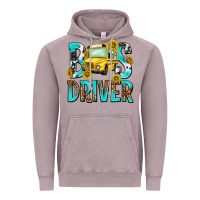 Vintage Zinc bus driver Vintage Hoodie - NancyCooperArtShop