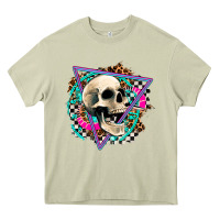 Mossy race skull Heavy Core Tee - AdoDesignShop