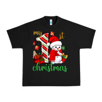 My 1 St Christmas With Cute Snowman Bbs Urban Heavy Tee | Teevron