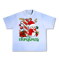 Grape Ice my 1 st christmas with cute snowman bbs Urban Heavy Tee - BundleAndBundleShop