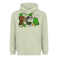 Matcha St. Patrick's Day PCA Heavyweight Hoodie - OliviaCreatesArt