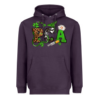 Plum St. Patrick's Day PCA Heavyweight Hoodie - OliviaCreatesArt
