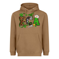 Toasted Coconut St. Patrick's Day PCA Heavyweight Hoodie - OliviaCreatesArt