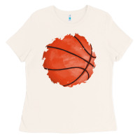 Bone basketball patch Ladies Tee - AdoDesignShop