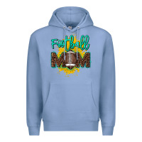 Colony Blue Football Mom mother's day Premium Hoodie - HowdyJamesFarm