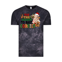Cloud Black Tis' the season to bake cookies Vintage Tee - NancyCooperArtShop