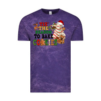 Cloud Purple Tis' the season to bake cookies Vintage Tee - NancyCooperArtShop