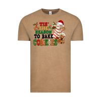 Vintage Coffee Tis' the season to bake cookies Vintage Tee - NancyCooperArtShop