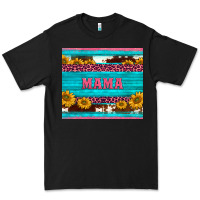 Black cowhide leopard sunflowers mama Premium Tee - BarkalooDesign