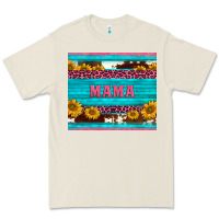 Bone cowhide leopard sunflowers mama Premium Tee - BarkalooDesign