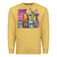 Antique Gold Easter Day One hoppy mama Premium Sweatshirt - OliviaCreatesArt