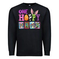 Black Easter Day One hoppy mama Premium Sweatshirt - OliviaCreatesArt