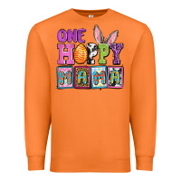 Carrot Easter Day One hoppy mama Premium Sweatshirt - OliviaCreatesArt