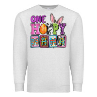 Oatmeal Heather Easter Day One hoppy mama Premium Sweatshirt - OliviaCreatesArt