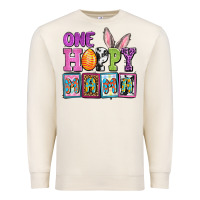 Sandshell Easter Day One hoppy mama Premium Sweatshirt - OliviaCreatesArt