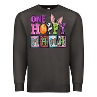 Smoke Easter Day One hoppy mama Premium Sweatshirt - OliviaCreatesArt