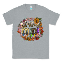 Heather Grey blessed mini Classic Tee - SublimationCraftShop