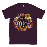Plum blessed mini Classic Tee - SublimationCraftShop