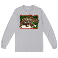 Moon Dust merry christmas bear Long Sleeve Tee - BarkalooDesign