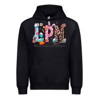 Black Easter Lpn Urban Hoodie - CowhideDigitalArt