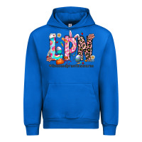 Cobalt Easter Lpn Urban Hoodie - CowhideDigitalArt