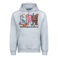 Heather Grey Easter Lpn Urban Hoodie - CowhideDigitalArt