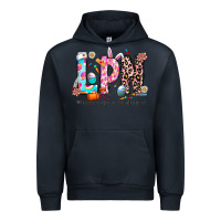 Navy Easter Lpn Urban Hoodie - CowhideDigitalArt