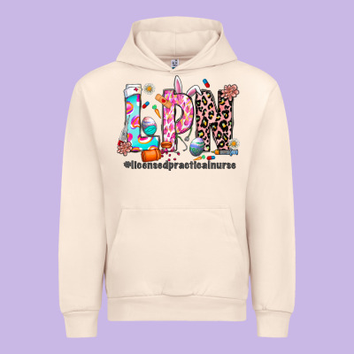 Easter Lpn Urban Hoodie Designed By Cowhidedigitalart