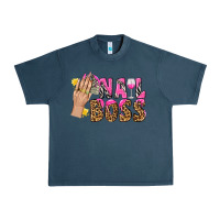 Midnight Navy nail boss bbs Urban Heavy Tee - BundleAndBundleShop