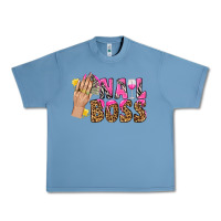 Pebble Blue nail boss bbs Urban Heavy Tee - BundleAndBundleShop