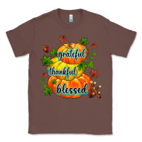Chestnut grateful thankful blessed Classic Tee - MaliasSmallBusiness