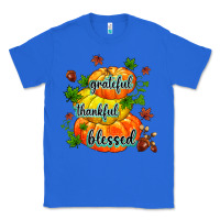 True Royal grateful thankful blessed Classic Tee - MaliasSmallBusiness
