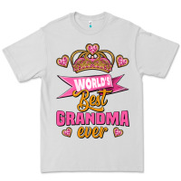Dove Grey world's best grandma ever Premium Tee - Jasminsmagicworld