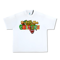 White do it for the culture Urban Heavy Tee - JahusDesignShop